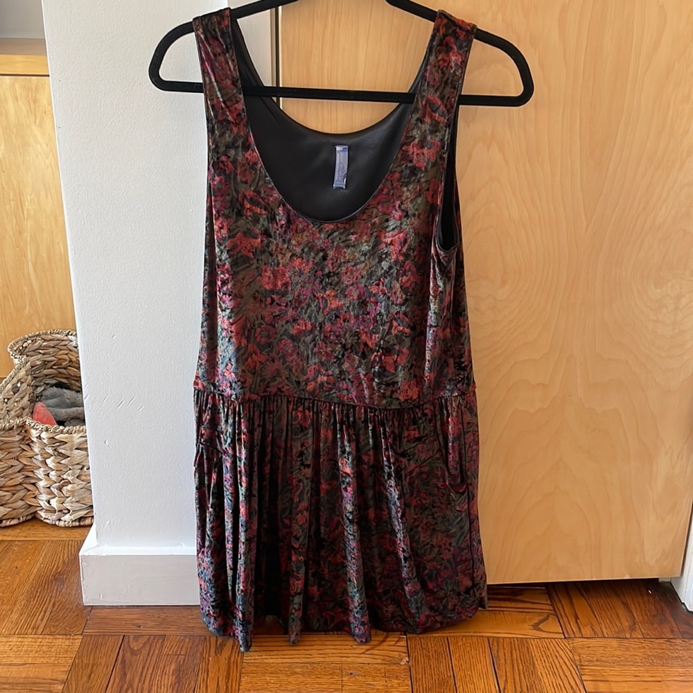 Free people velvet dress